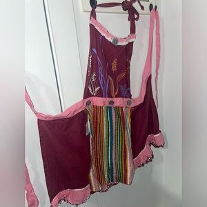 NWOT Mūkitchen Colorful Chef Apron O/S Adult